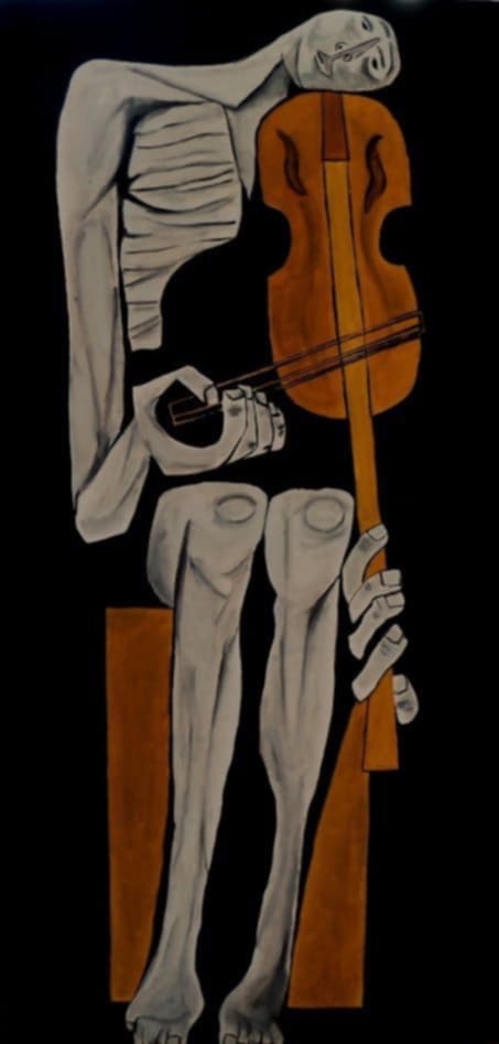 Quiet Forms, contemporary painting exhibited at ARTSASA, Nairobi